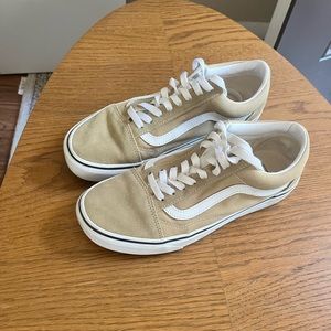 Camel suede vans